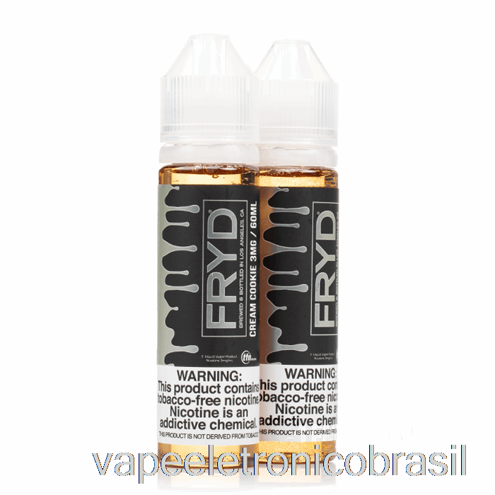 Vape Eletrônico Cream Cookie - Fried E-liquid - 120ml 6mg